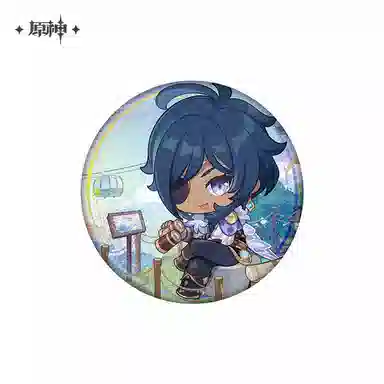 原神 艾尔海森 甘雨 线下店主题系列 凯亚 绮良良 菲米尼 徽章