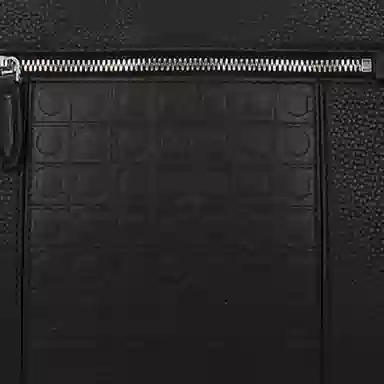 Ferragamo Gancio Leather Clutch