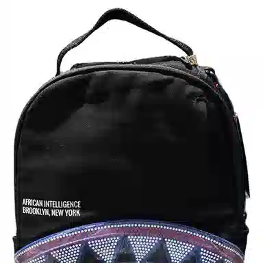 Sprayground Shark Mouth Black Backpack