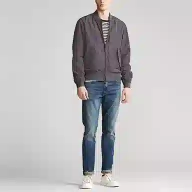 Polo Ralph Lauren FW23 Solid Pony Print Zip Jacket Gray