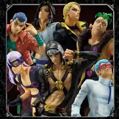 BANDAI JOJO GOLDEN WIND -HITMAN TEAM C MASTERLISE