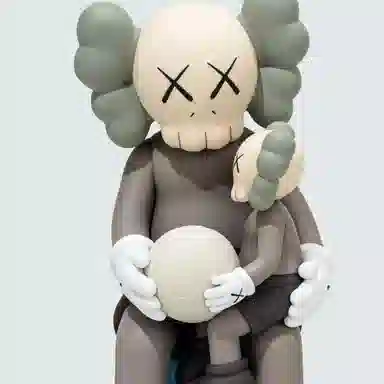 KAWS Glow-in-the-Dark Sculpture