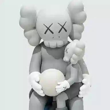 KAWS Glow-in-the-Dark Sculpture