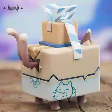 原神 绮良良猫箱急件可动 玩具