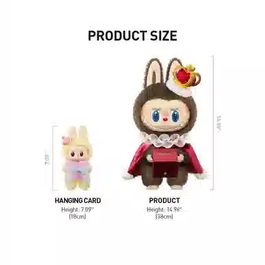 Pop Mart Labubu The Monster "Lets Checkmate" 17 cm
