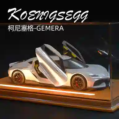 卡威 柯尼塞格双子座 合金 成品模型