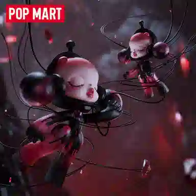 POP MART 1000% MEGA α SKULLPANDA Red Crystal