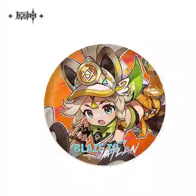 原神 燃动纳塔系列 基尼奇 玛拉妮 卡齐娜 徽章