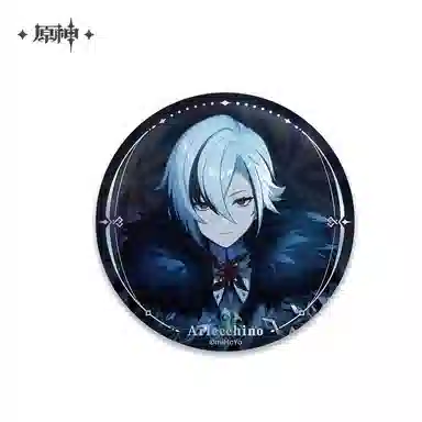 原神 冬夜愚戏系列周边 徽章