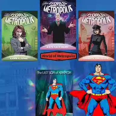 UPPER DECK Fleer Brilliants Superman Mega IP