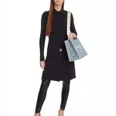 纪梵希 纯色修身中长款长袖连衣裙 女款