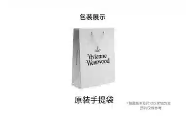 Vivienne Westwood Granny Frame Silver Hardware PU Wallet Tote Black Yellow