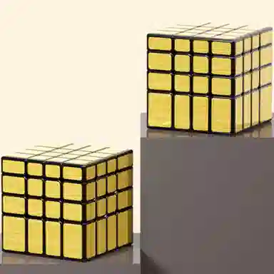 圣手 四阶镜面魔方二三阶异形 早教益智玩具