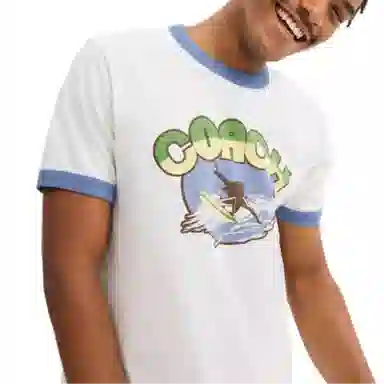 COACH SS25 Surf Graphic Tee
