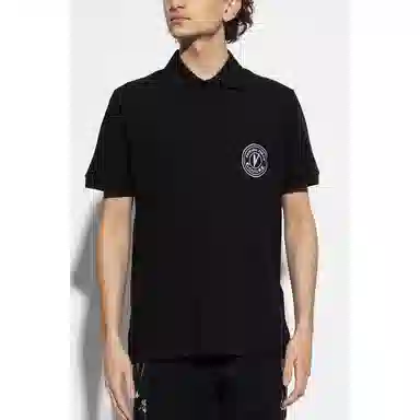 VERSACE JEANS COUTURE SS25 V V-Emblem Polo
