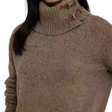 Lauren Ralph Lauren Oversized Turtleneck Sweater