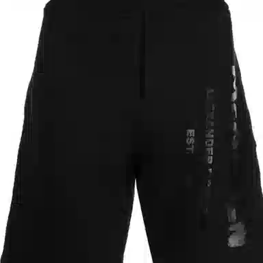 Alexander McQueen Logo Print Shorts