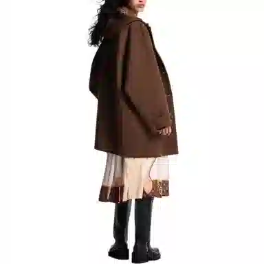 Louis Vuitton x Grace Coddington FW25 Cat Hoodie Coat