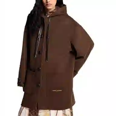 Louis Vuitton x Grace Coddington FW25 Cat Hoodie Coat