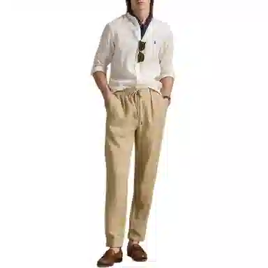 Polo Ralph Lauren Linen Shirt White