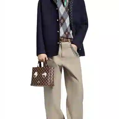 Louis Vuitton FW25 Jacquard Sweater