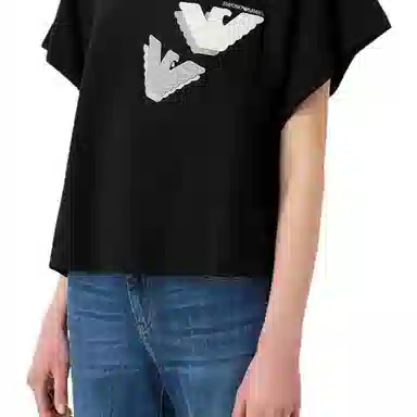 Emporio Armani SS23 Black T-Shirt