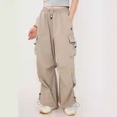 探路者 纯色口袋透气速干休闲裤 女款