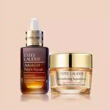 雅诗兰黛 小棕瓶精华胶原面霜护肤套装 保湿修护