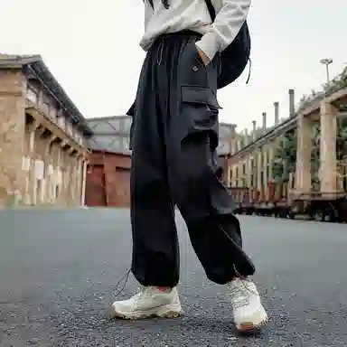 探路者 旅行户外系列 徒步防泼水耐磨百搭休闲工装裤 女款