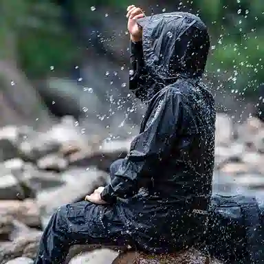 ROCKBROS Cycling Jacket Black