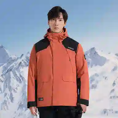 探路者 户外保暖休闲冲锋衣 男款