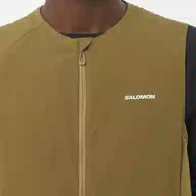 SALOMON Mountain Men's Running Vest FLEX HYBRID HexaFlow PrimaLoft