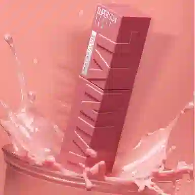 美宝莲 春夏气泡饮系列 锁吻棒莹润唇釉 镜面 易上色