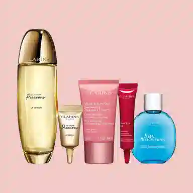 娇韵诗 凝时月神花修护体验装 舒缓滋润 五件套