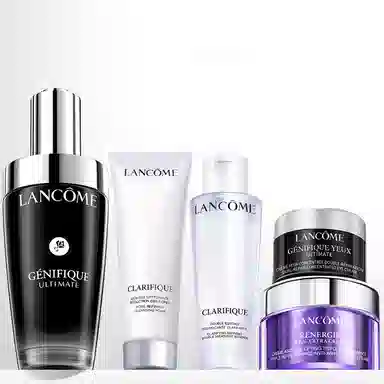 兰蔻 小黑瓶精华限定礼盒护肤套装 维稳滋润 五件套