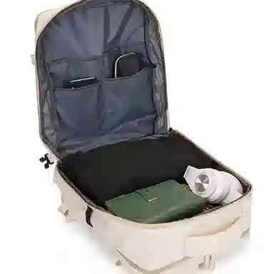 恒源祥 商务多功能简约 尼龙 双肩包 男女同款情侣款 多色