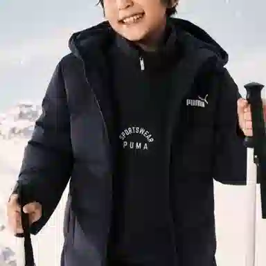 PUMA SportstyleBIG WISESHIELD LOGO LONG DOWN COAT