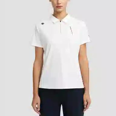 DESCENTE WOMENS RUNNING RUNNING logoPolo