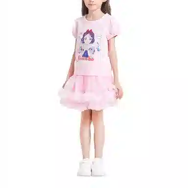 中小童 伊佳林裙装套装 大气时尚可爱短袖 图片色