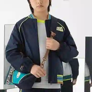 李宁儿童 方领夹克 儿童款