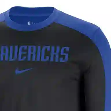 Nike x NBA Dallas Mavericks Long Sleeve Tee Black