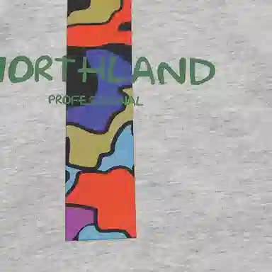 诺诗兰 拼色休闲连帽卫衣 中花灰青少年