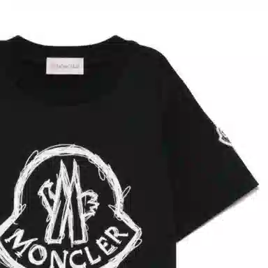 Moncler T-Shirt Kids Black