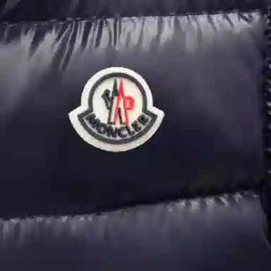 Moncler FW22 Quilted Logo Vest Blue