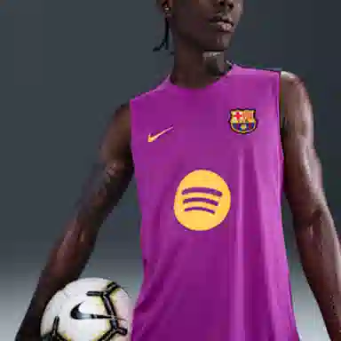 Nike Dri-Fit Barcelona Sleeveless Soccer Jersey