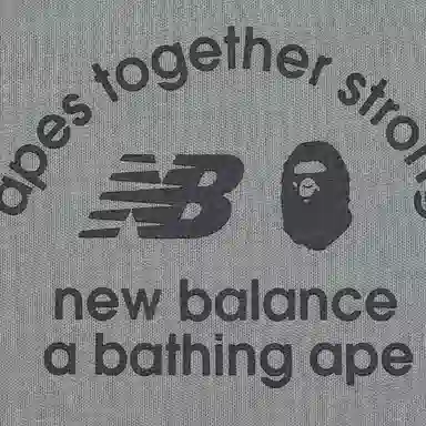 New Balance x Bape LogoT