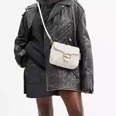 COACH Tabby 20 Chalk White