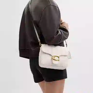 COACH Tabby 20 Chalk White