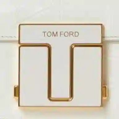 TF Crossbody Bag White