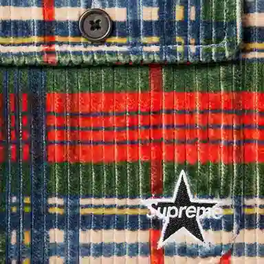 Supreme SS22 Week 1 Corduroy Shirt
